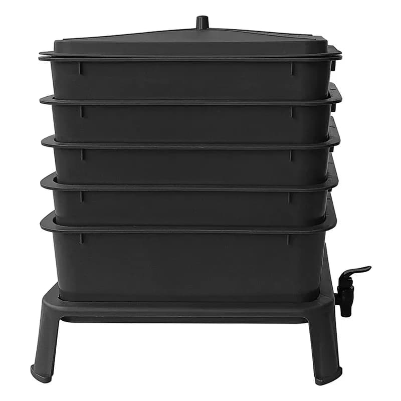 Heavy Duty 50-liter 5-tray Farm Compost Bin