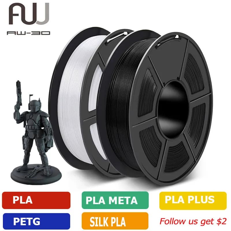 JAYO PETG PLA MATTE PLUS SILK Marble Wood 3D Filament Printer 2 rolls 1.75mm environmental material filament for 3D pen and printers