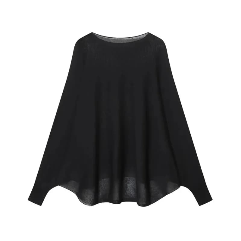 maglione lavorato a maglia ad ago piatto alla moda Nuovi abiti da donna autunnali con design in stile europeo e americano