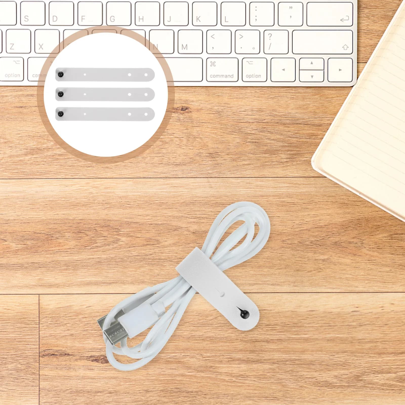 5Pcs Cord Organizer Strap Winder for Earphones USB Cables Curtains Reusable Cable Ties Wire Management Tie Mens Stocking
