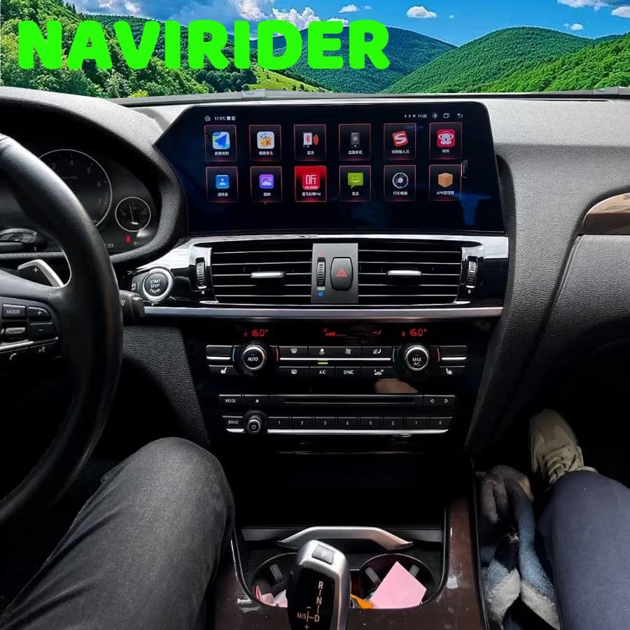 Per BMW X3 X4 F25-F26 2013-2019 Car Blade Screen 12.3''Android 13 Multimedia Stereo Video Player DSP Unità principale Wireless CarPlay