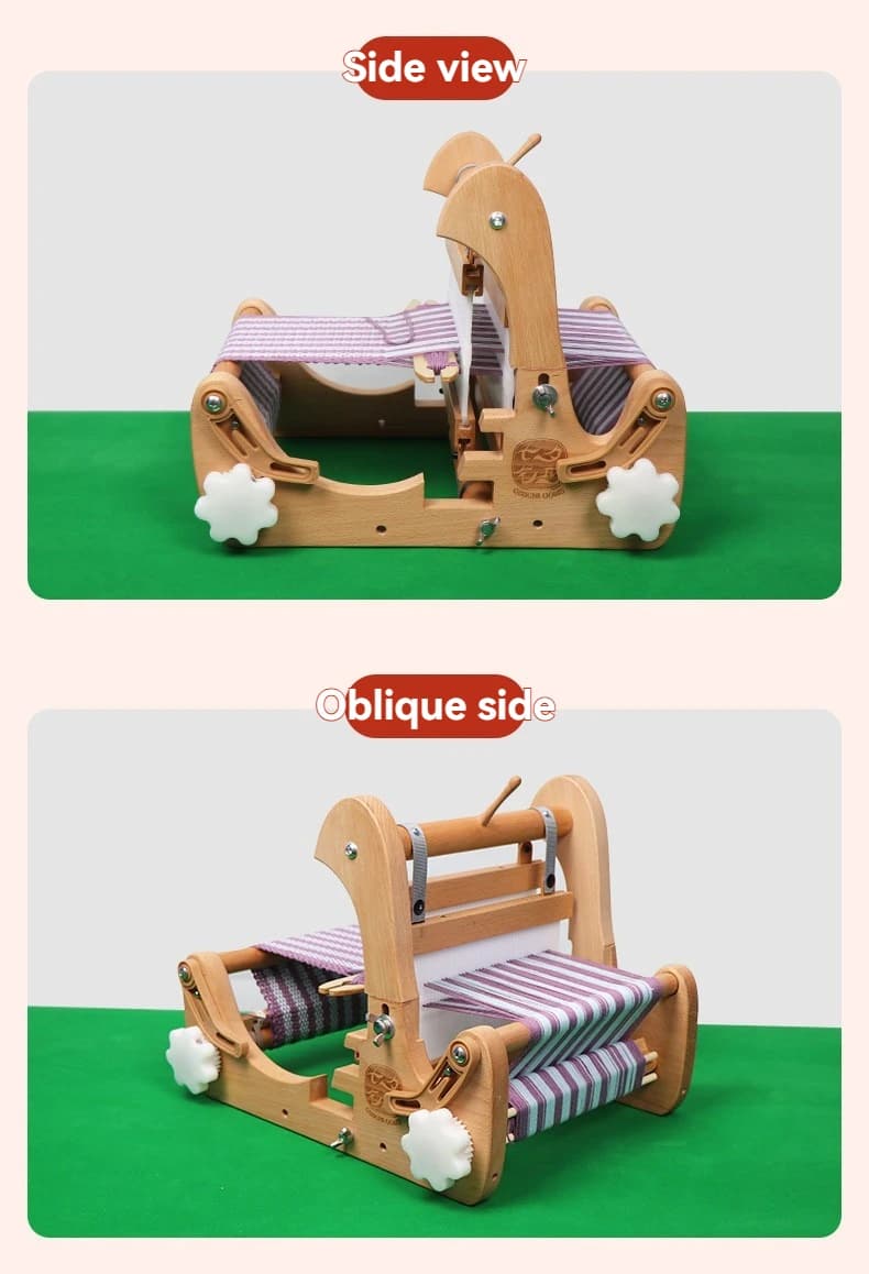 New Mini Desktop Loom Hand Weaving Children's Mini Small Household Adult, Easy