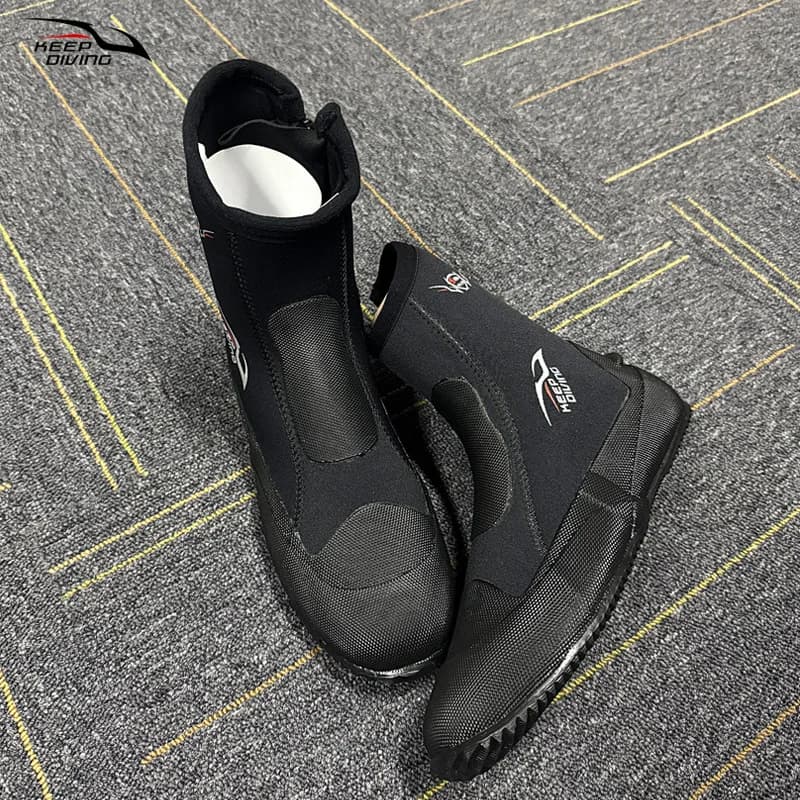 MANTENERE DIVING Genuino 5 MILLIMETRI by Neoprene High Elastic Shoes Scuba Boots Soft Shoes for Underwater Fishing Kyaking Snorkeling Surf