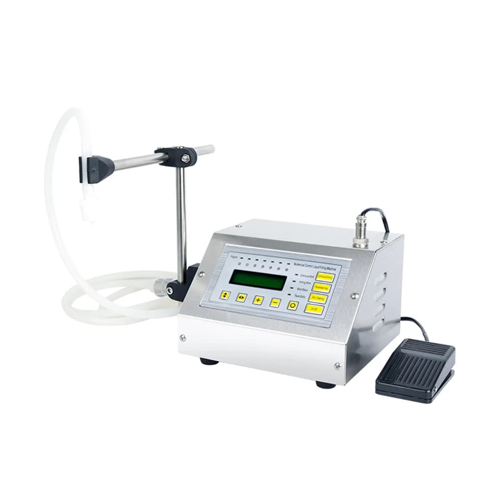 Macchina Riempitrice di Liquidi a Controllo Digitale 5-3500 ml GFK160 per Bevande, Cosmetici, Profumi, Succhi, Latte, Riempitrice per Bottiglie Piccole