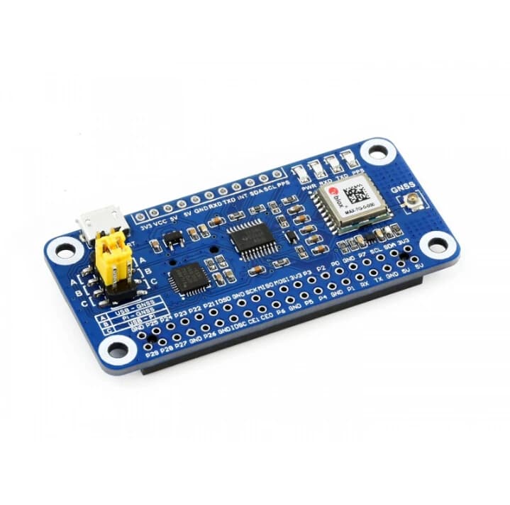 Waveshare MAX-7Q GNSS HAT for Raspberry Pi, GPS, GLONASS, QZSS, SBAS