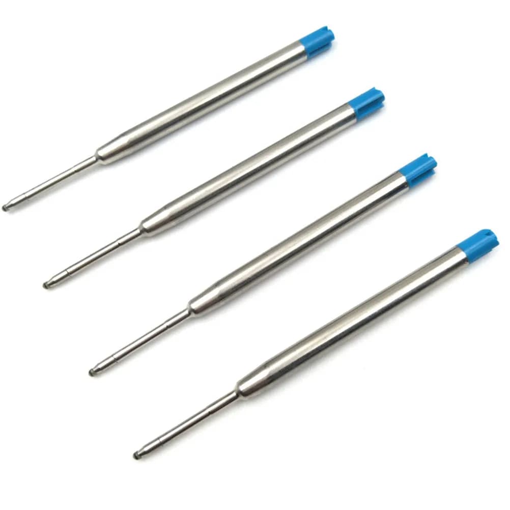 20Pcs 1Mm Metal Tip Gel Ink Refills Compatible with Most Standard Pens Smooth Clean Writing Premium Ink for Diaries Notes Art