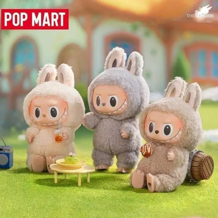 POP MART LABUBU THE MONSTERS - Emozionante Macaron Vinile Face Blind Box Toys Kawaii Anime Action Figure Caixa Caja Mystery Box
