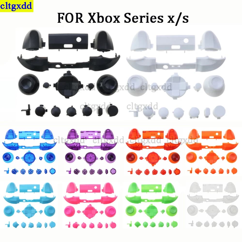 Cltgxdd 1 set per controller Xbox Series X S LB RB kit pulsante trigger paraurti sostituzione accessorio colore gioco