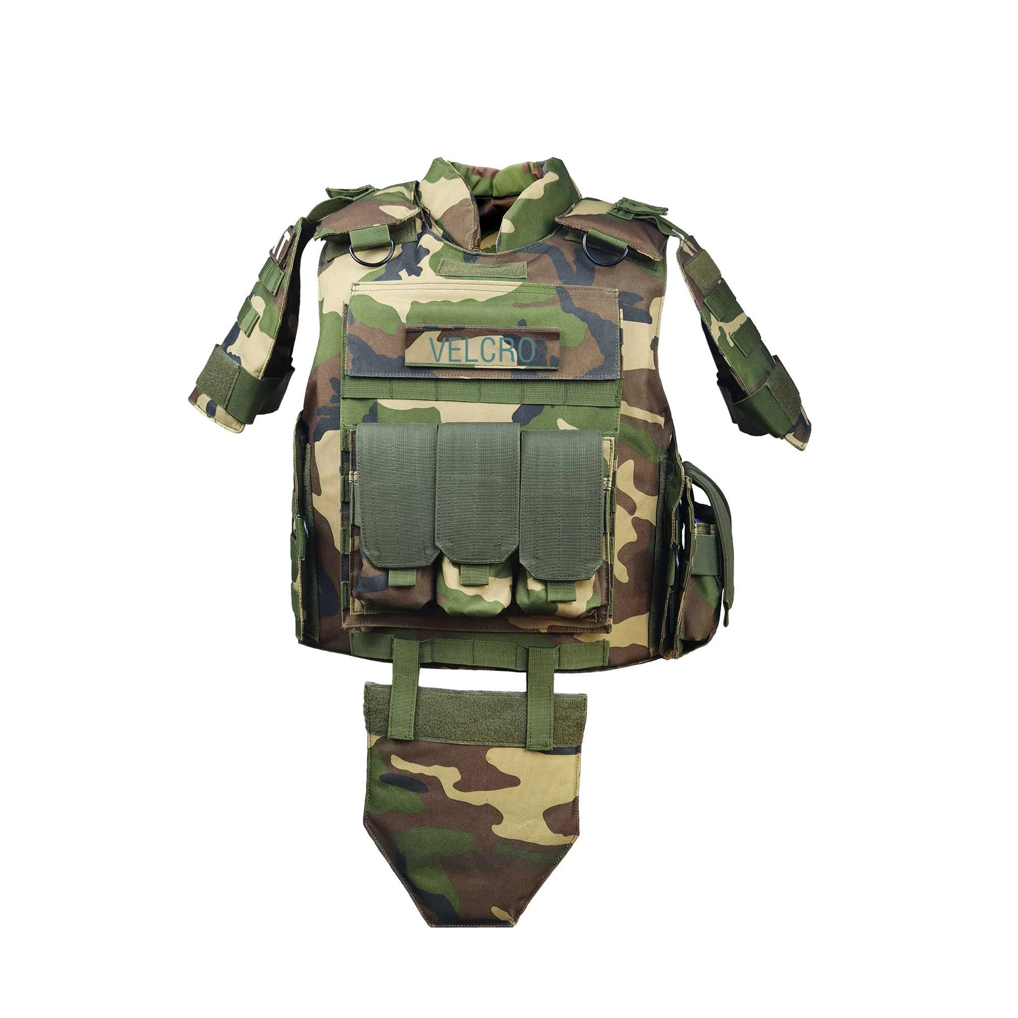 Doublesafe Molle Camouflage Soft material and purse tactical load weights Protective armor for the whole body Chalecos vest