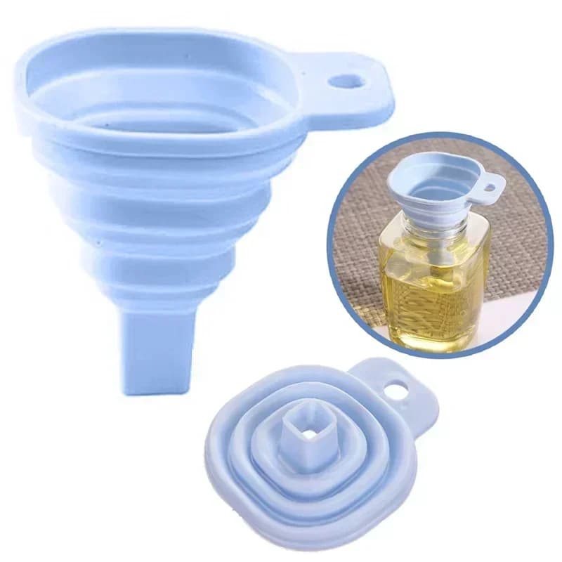 Imbuto Pieghevole in Silicone Trendnovelty 2025, Imbuti Telescopici Lunghi e Richiudibili per Erogazione Liquidi Domestici, Gadget da Cucina