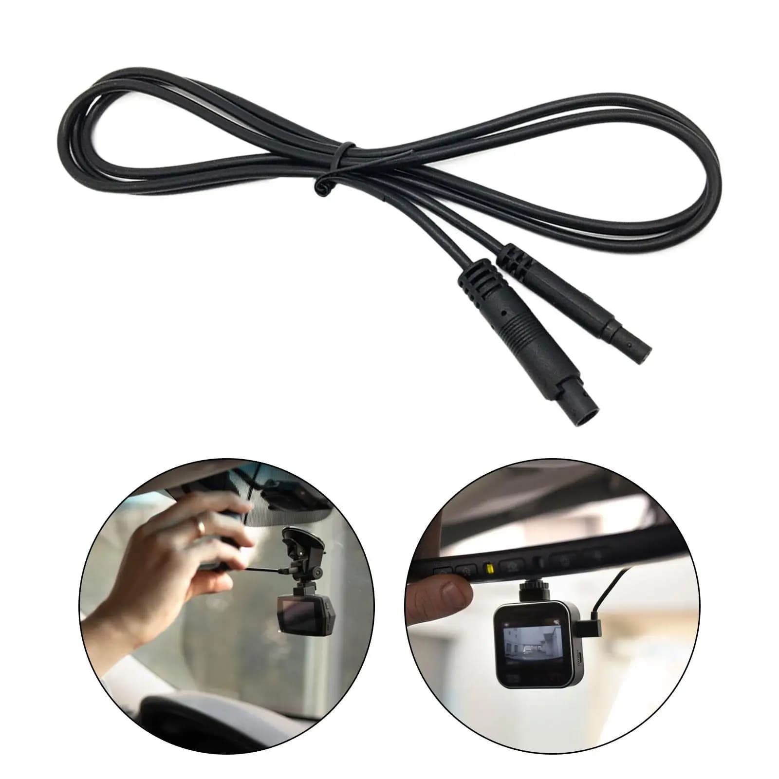 Dash cam extension cable 1M spare parts Dash cam extended cable camera back