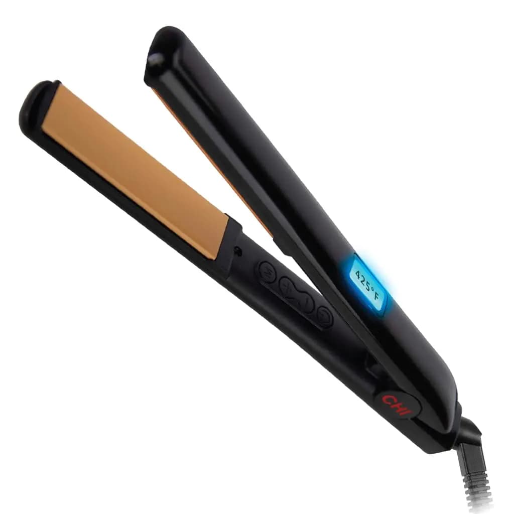 Piastra per Capelli Professionale in Ceramica Digitale da 1 Pollice, Temperatura Regolabile per Tutti i Tipi di Capelli, Riscaldamento Rapido, Risultati da Salone