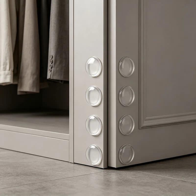Protezione Antishock in Silicone per Porte, Adesiva, Decorazione Casa, Protezione Parete, Fermaporta per Maniglia