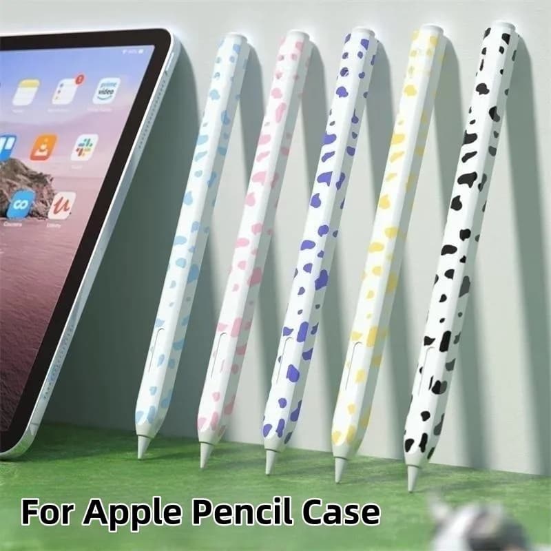 Astuccio per Apple Pencil Pro e Pencil Custodia protettiva USB-C di seconda generazione Custodia morbida per stilo per tablet antiurto in silicone