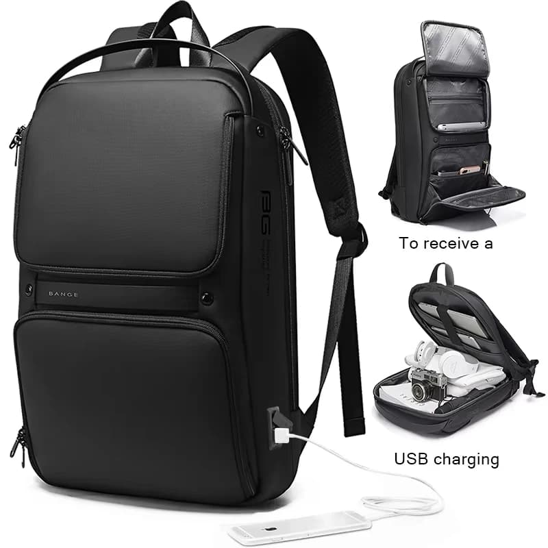 Nuovo Zaino Antifurto Impermeabile per Laptop da 15.6 Pollici, Zaino da Lavoro Quotidiano, Zaino Scolastico, Mochila per Donne