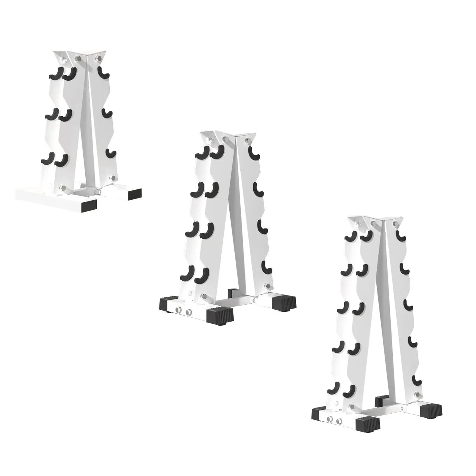Supporto per Manubri Piccolo, Porta Manubri Multiuso Portatile e Stabile per Palestra, Casa, Ufficio, Fitness