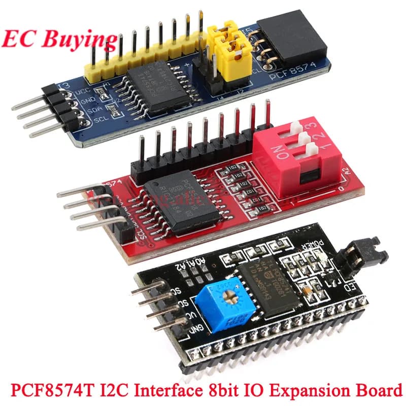1-10Pc PCF8574 I2C Interface 8bit IO MCU Expansion Card I/O Expander IIC Bus Evaluation Development Module AVR STM8 For Arduino