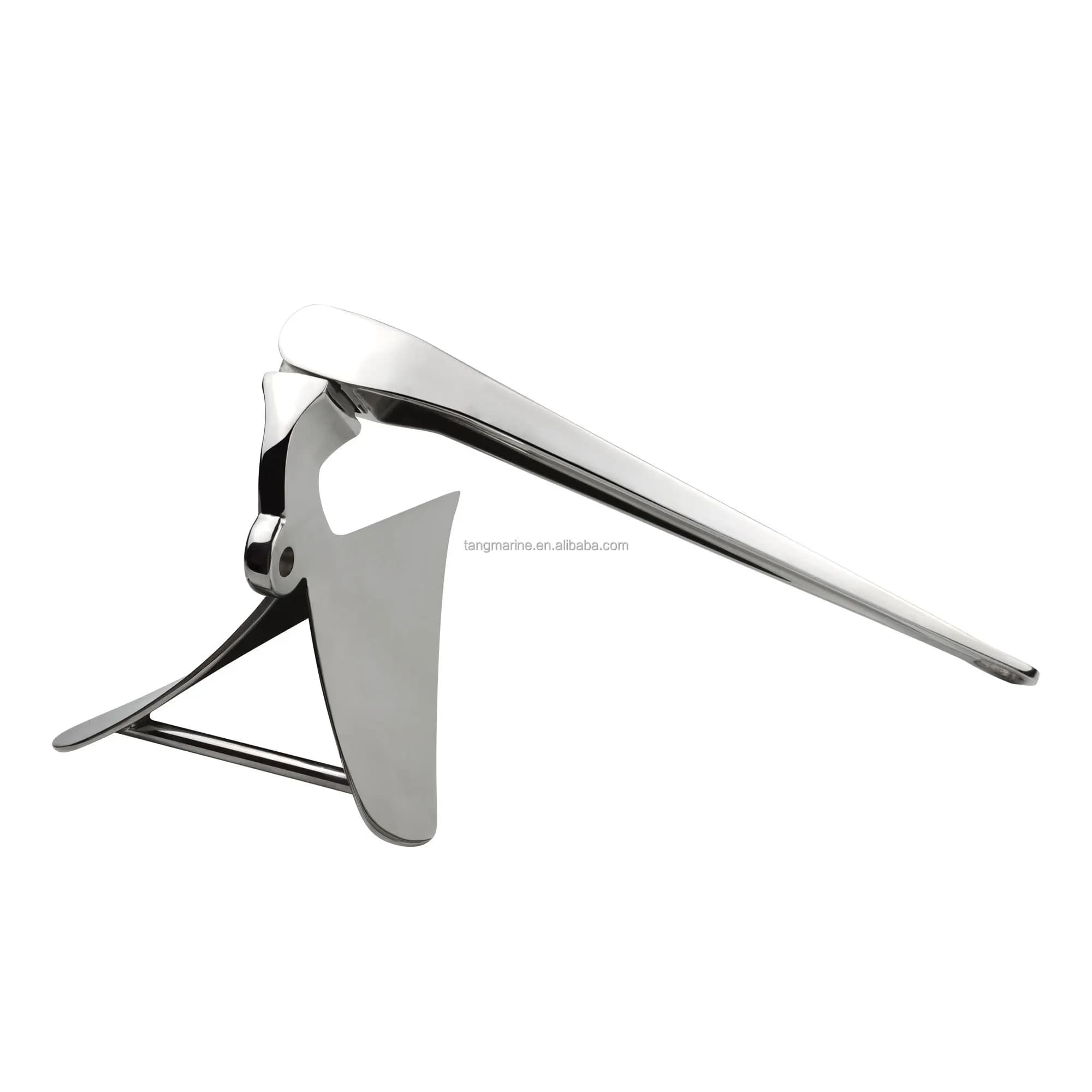 Hot Sale Marine High Quality Yacht Parts 316 Stainless Steel Plough Anchor for Boat