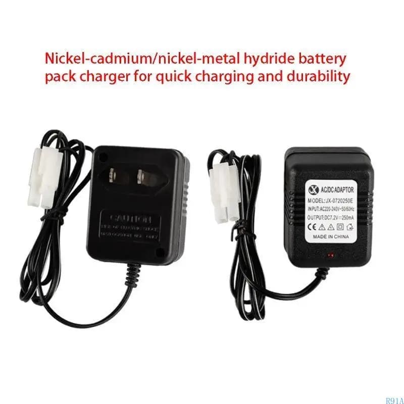 R91A portatile per caricabatterie intelligente per batteria Ni-Cd Ni-MH da 7,2 V con KET-2P per RC