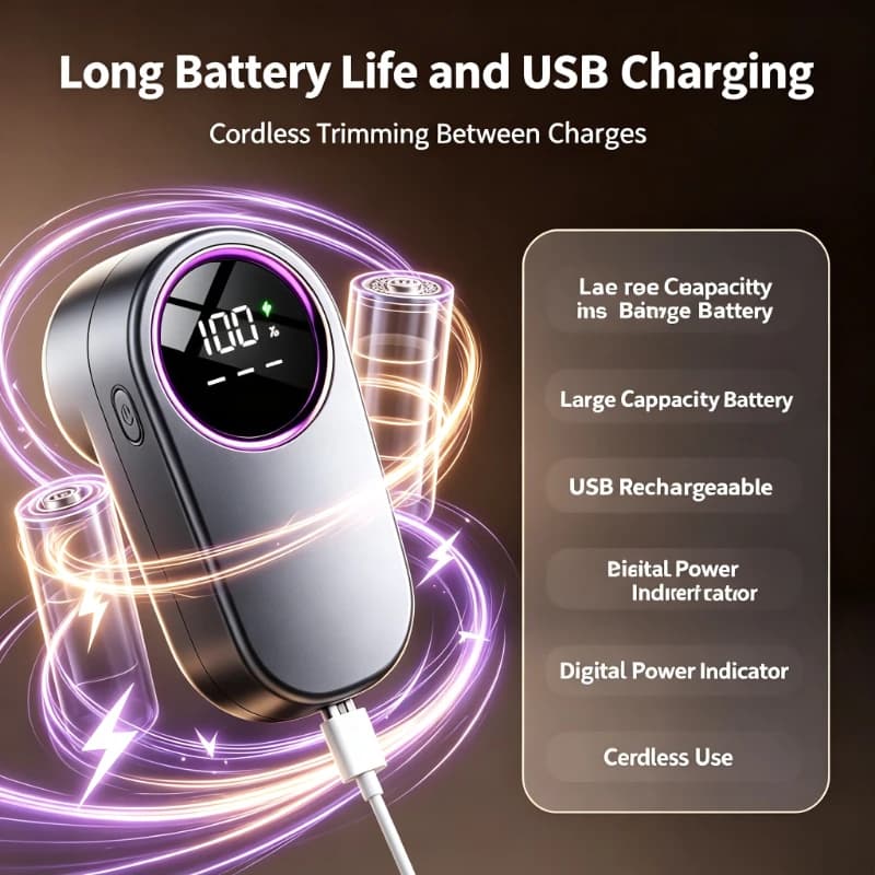 Electric Lint Remover USB Rechargeable Clothes Fuzz Shaver Digital Display Sweater Defuzzer Portable Fabric Trimmer Home Travel
