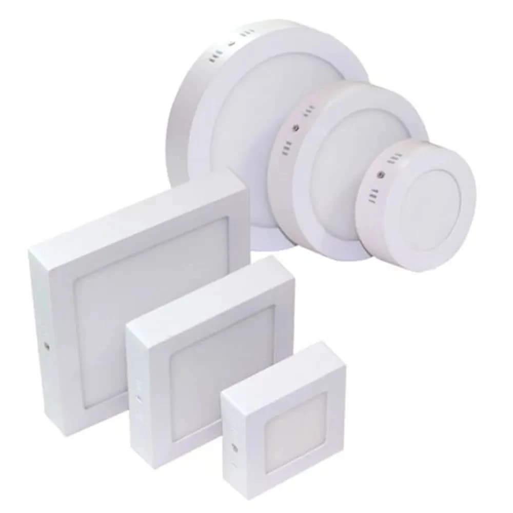 Plafoniera quadrata a LED di superficie 9W 15W 25W Luce di pannello a LED Down Light con driver AC85-265V AC110V/220V Luce per interni a LED