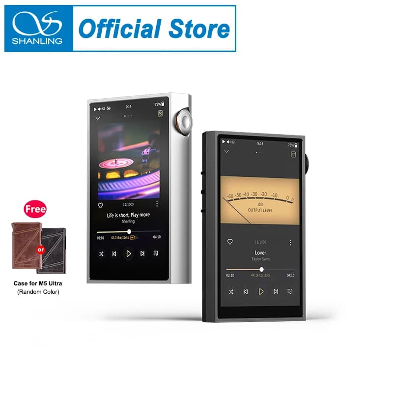 SHANLING M5 Ultra Hi-Res Audio Portable Music Player MP3 AK4191EQ AK4499EX chips Bluetooth 5.2 LDAC