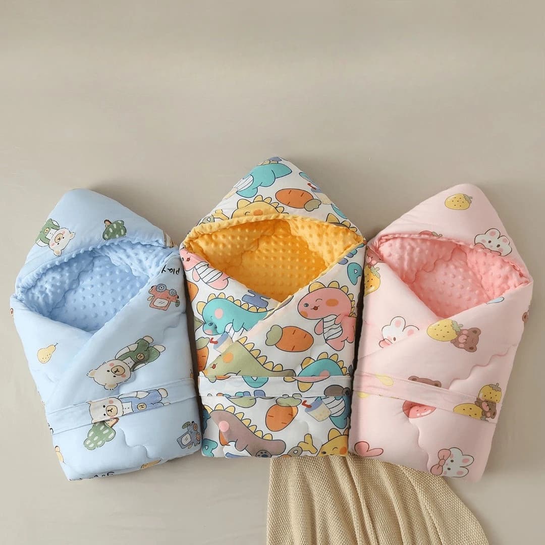 Autunno Inverno Uso esterno Addensato Coperta per bambini Fagioli Flanella Avvolgere il bambino Neonato Swaddle Coperta Morbido cotone Avvolgere Marsupi