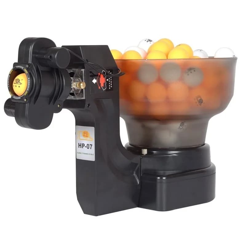 Huipong HP07 Macchina automatica per palline da ping pong per uso domestico Altalena multi-angolo Left Middle End Ball Caratteristiche realizzate in plastica resistente