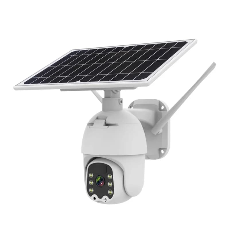 4G/WiFi PTZ Speed Dome Camera 1080P H.264 Night Vision Low Power Outdoor Security Camera