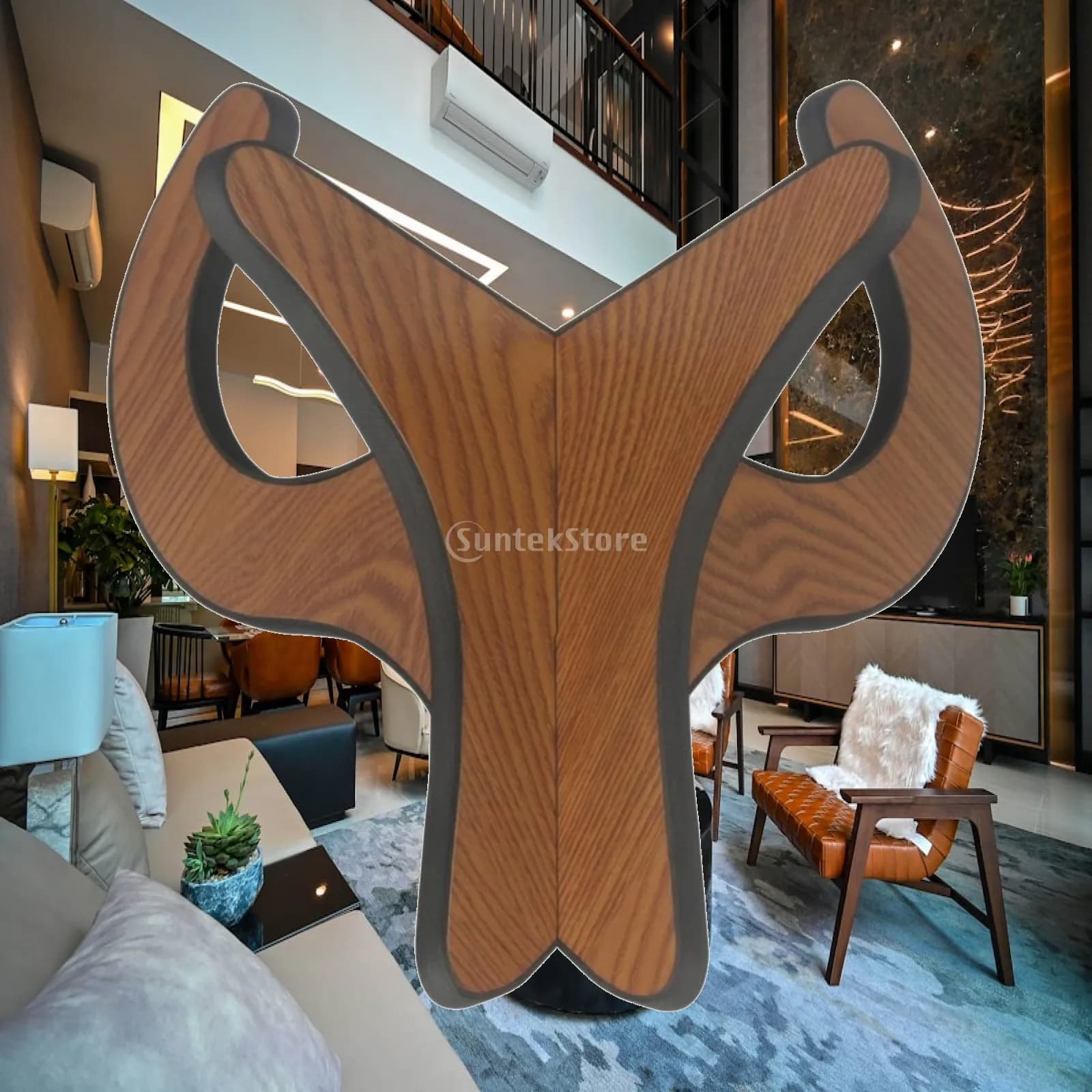 Foldable Wood Ukulele Stand Display Rack Compact Guitar Pedestal for Home Desk Practice Room Storage