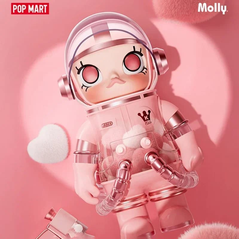 POP MART MEGA SPACE MOLLY 400% Xinyue serie Blind Box Anime Action Figure Guess Bag Ornamento Figurine regalo Bambole da tavolo Modello