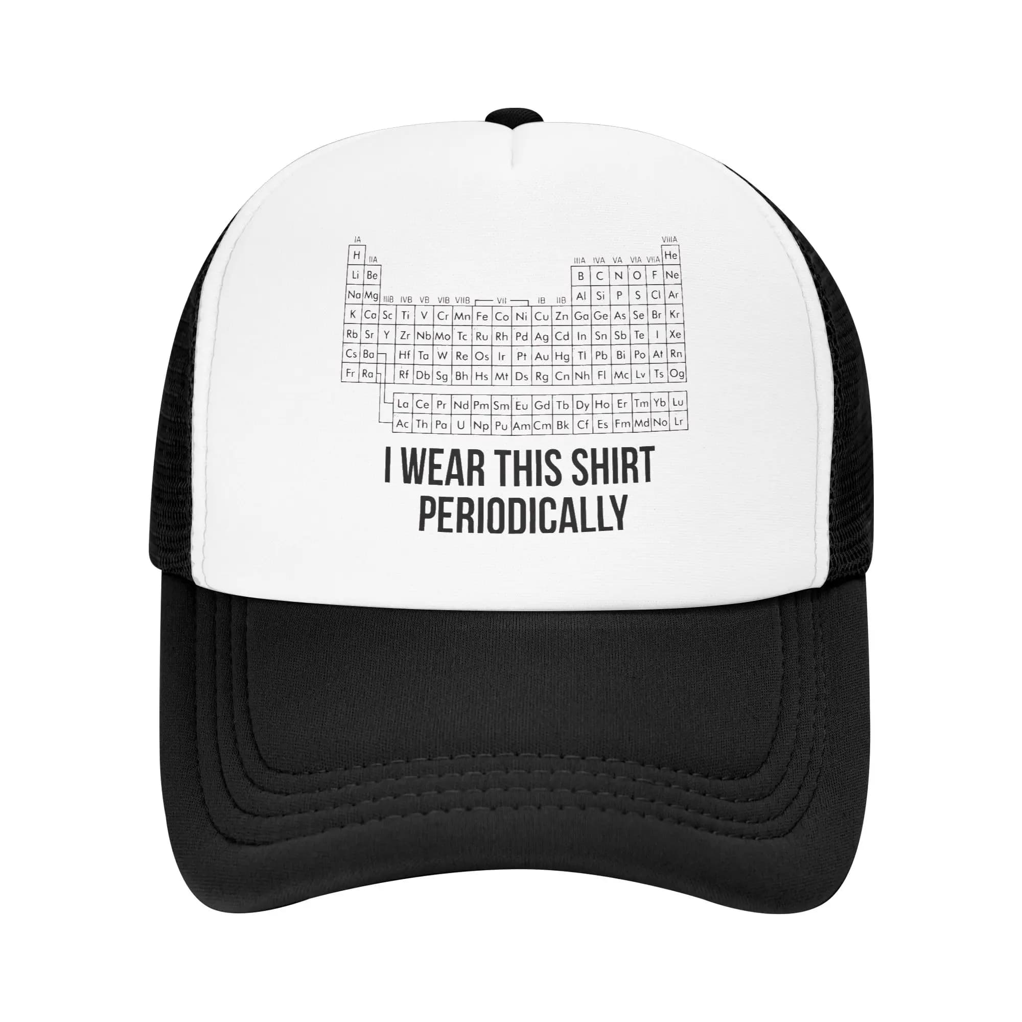 Cappello Snapback Dr. Grace's Periodic Table, Project Hail Mary, per uomo e donna, estivo, rinfrescante, con rete laterale, cappelli da sole per uso casual