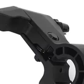 Left Brake Handle Lever For For Ninebot F3 F3 Pro Electric Scooter Replacement Part Black ABS Material Braking Accessory