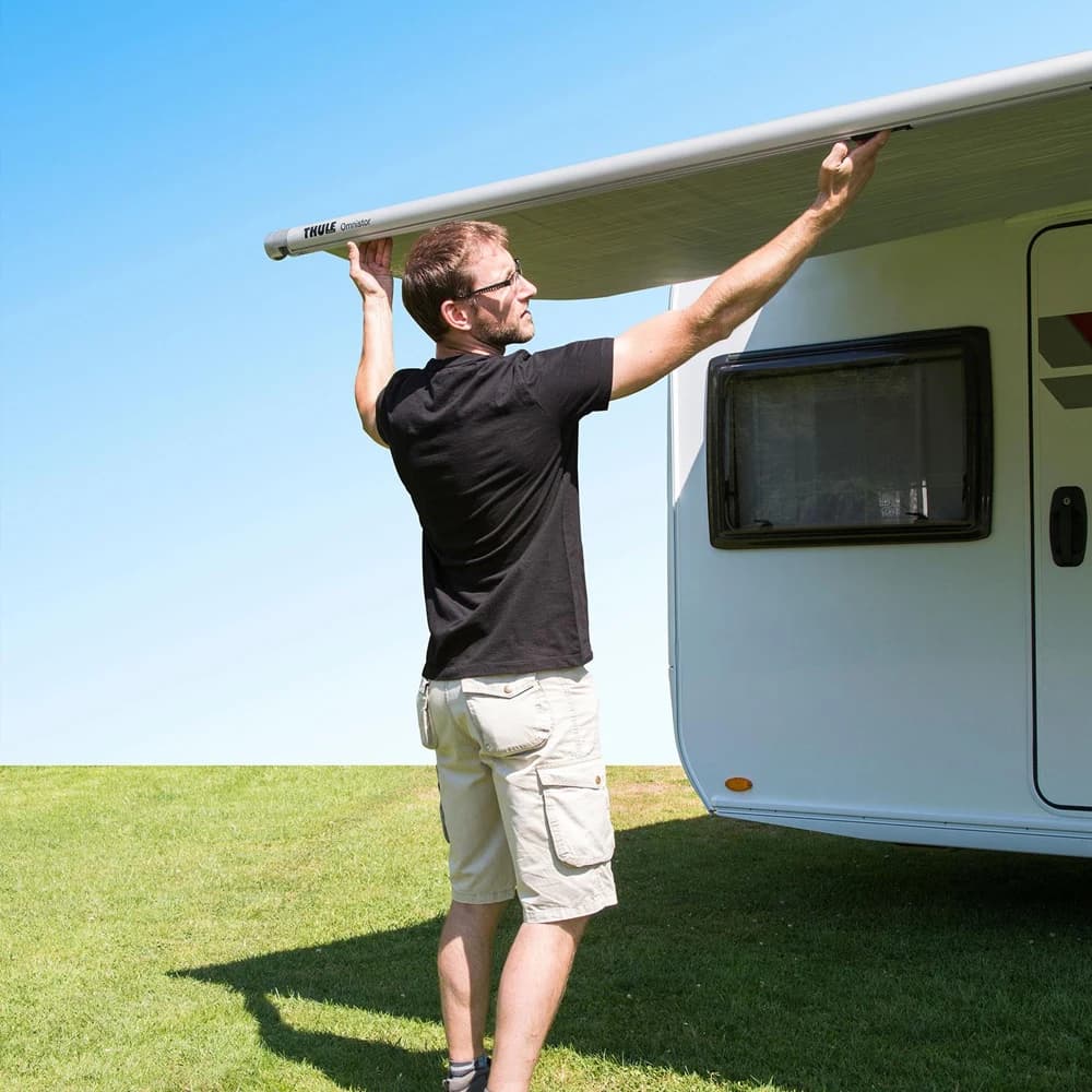 Aluminum Alloy Motorhome Tent, European trailer, without boxing bag, camper tent