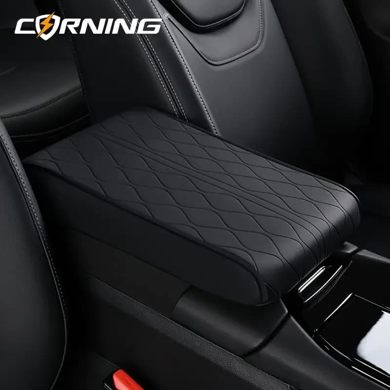 Cuscino del bracciolo dell'auto in Memory foam cuscino del bracciolo dell'auto in pelle nuovi prodotti per interni dell'auto copertura della console centrale modellazione interna