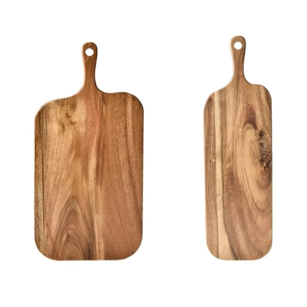 Taglieri in legno Utensili da cucina anti-muffa Tagliere per salumi con manico Tagliere in legno massello per piatti di frutta e pane