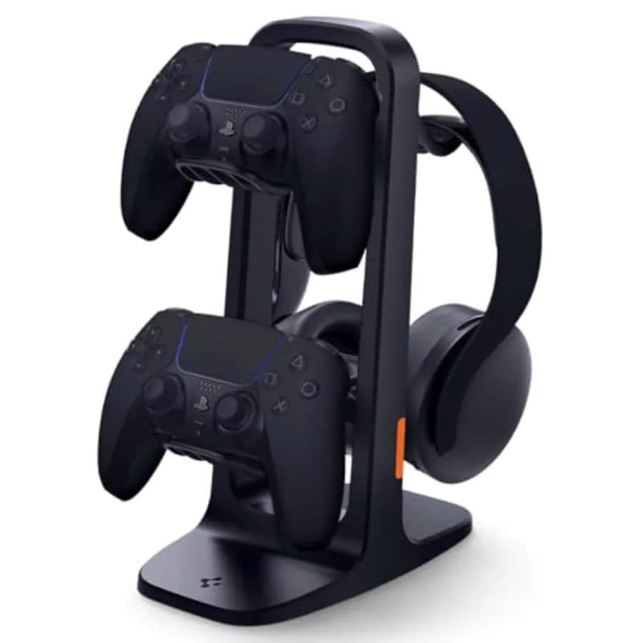 Supporto per Controller e Cuffie da Gaming per PlayStation, Xbox, Nintendo Switch 2, Cuffie da Gaming Razer e Altri Dispositivi Universali da Scrivania