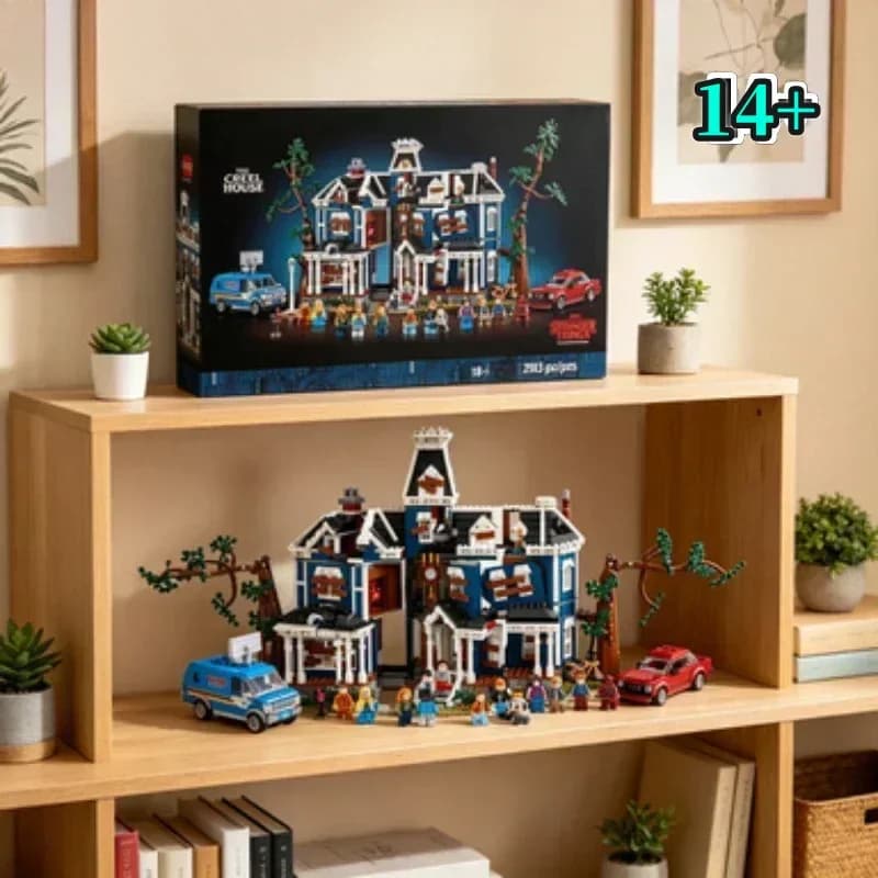 Bandai Innovative 11370 Ideas Science Fiction TV Series Creel House Building Bricks Gifts compatible with LEGO bricks