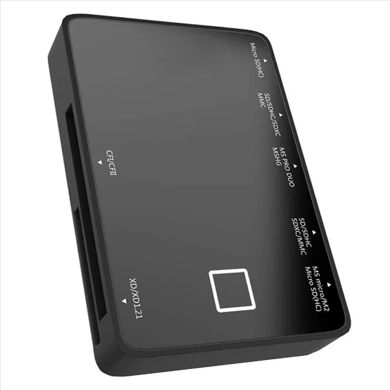 Lettore di schede multifunzione A23F-USB 3.0 Scheda di memoria CF/XD/MS/SD/TF Lettore di schede USB 7 in 1 5 Gbps per PC Laptop Parti Accessori