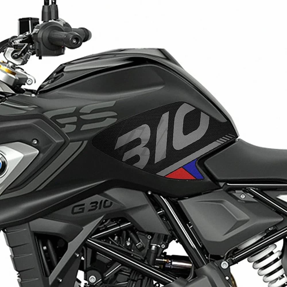Side Knee Handle Mat for Motorcycle Fuel Tank for Sticker BMW Motorrad G310GS 2018-2024