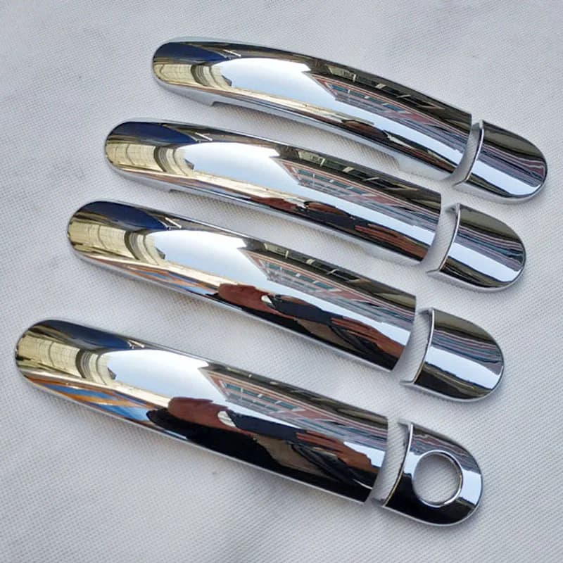 For Seat Leon 2 MK1 1m m1 Cupra MK2 2012 ABS plastic chrome door handle cover car accessories