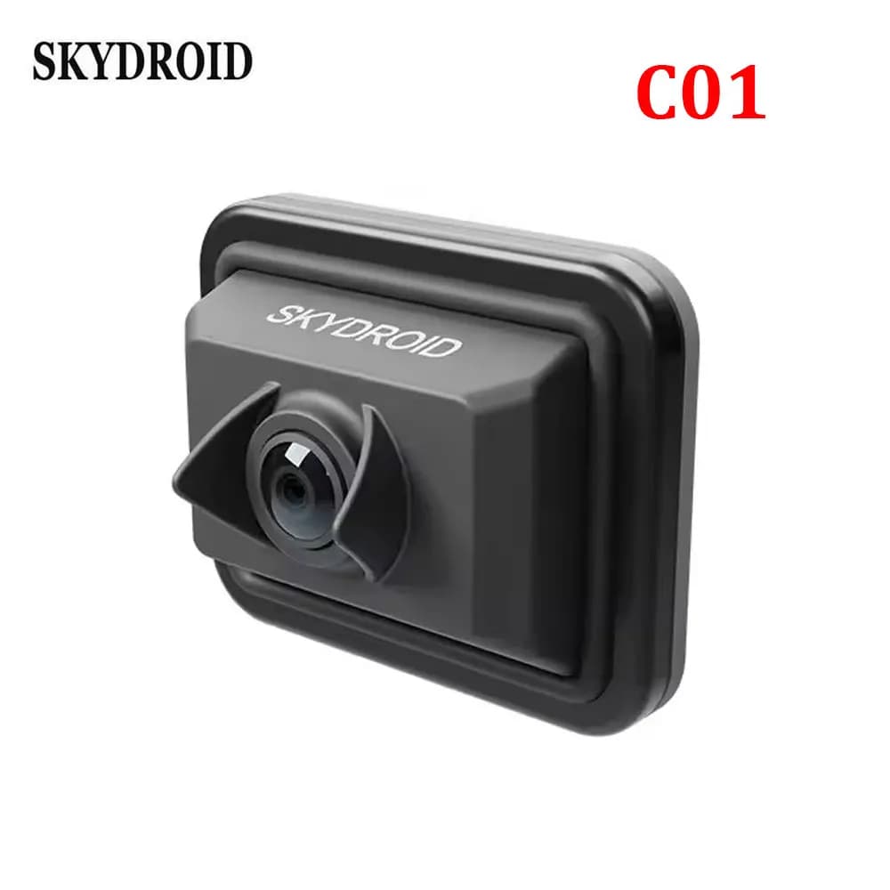 Skydroid Camera C01 Drone Impermeabile con Fotocamera 4K 30FPS Stabilizzata EIS e Angolo Ultra Ampio -90° ° ~16 ° Rotazione, design leggero da 70 g