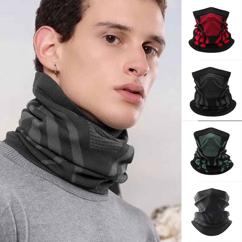 Neck handkerchief Open-air sports Ski-to-cold heater Windproof mask Passmontagna Bandana Winter heater Ski leg Snowboard
