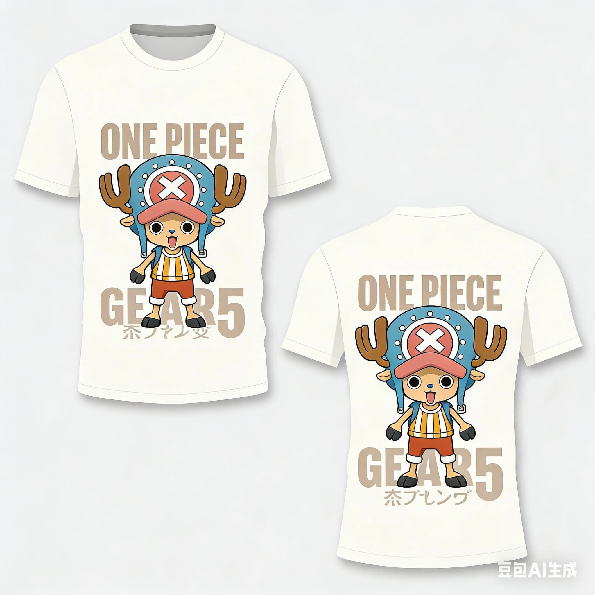 Anime One Piece Luffy Gear5 2026 Oversize Breathable Vintage Sporty Fashion T-shirt Cosplay Woman Man