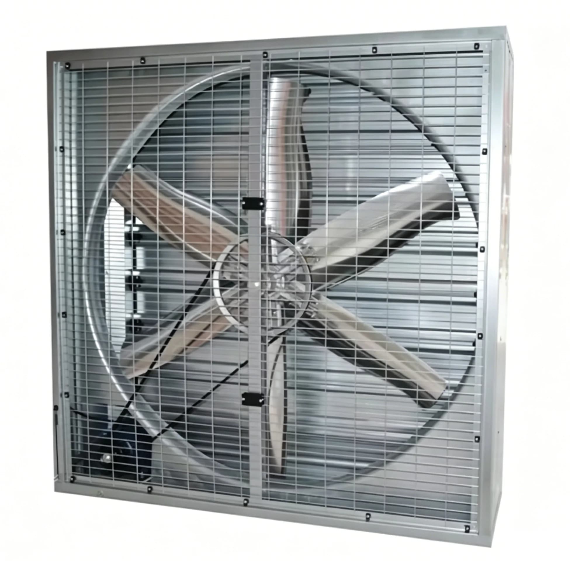 Energy-Saving Electric Stainless Steel Auto-Louver Dust-Proof Waterproof Negative Pressure Industrial Fan for Factory Farm