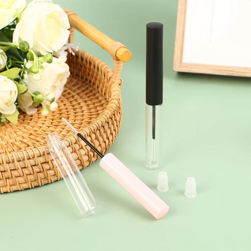 New 5ML Super Fine Brush Mascara Empty Tube Gradient Color Empty Bottle Mascara Brush Eyeliner Bottle Refill Cosmetic Container