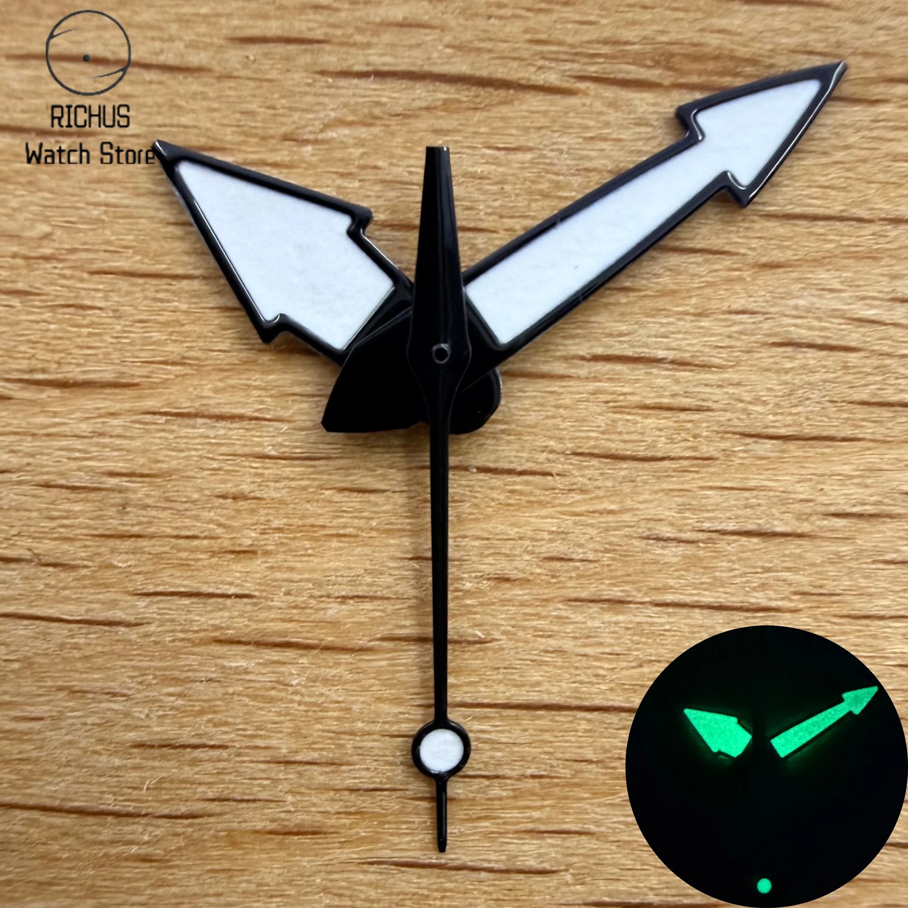 NH35 Broad Arrow Luminous Watch Hands Set Fit NH35 NH36 ETA2824 2836 PT5000 Miyota8205 8215 821A DG2813 Automatic Movement