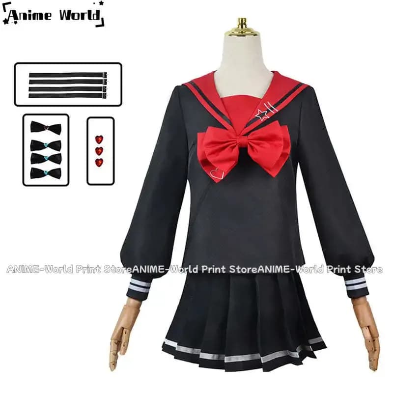 Sovraccarico Streamer accattivante MGkawaiiAngel-chan KAngel Dark Angel Costume cosplay;4.f'7;j,3'