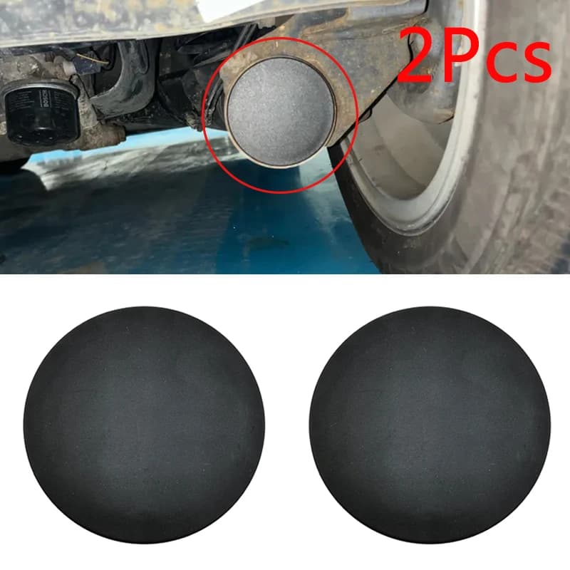 2X 75mm Rear Raincoat Anti Ruggine Protection Cover Shoe Tube For Mercedes Smart 450 451 Fortwo Forfour W451 W453
