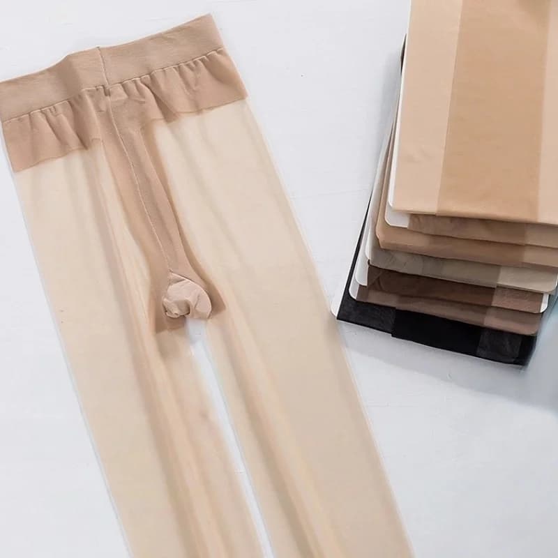 Collant Ultra-Sottili 10D da Donna per Primavera ed Estate, Anti-Strappo, Sexy e Resistenti, Calze Ultra-Sottili